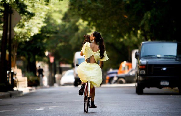 Downtown from behind