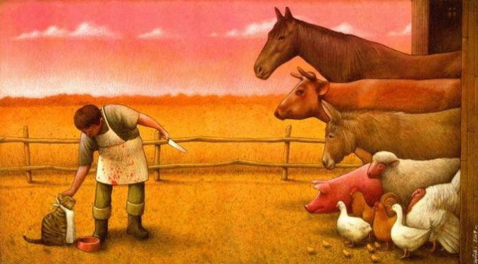 The Satirical Art of Paul Kuczynski – Stop and Think