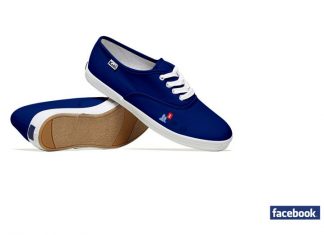 Famous Social Networking and Media Shoes by Lumen Bigott