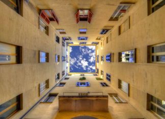 Sky Inside Buildings