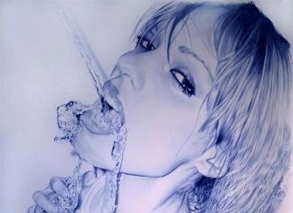 Stunning 10ft Drawings Created with Ballpoint Pen