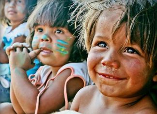 The children and their Pets