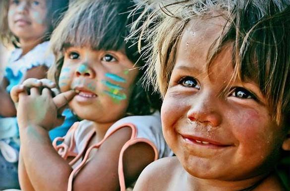 The children and their Pets