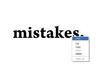 The mistakes we make – Cool illustrated quotes