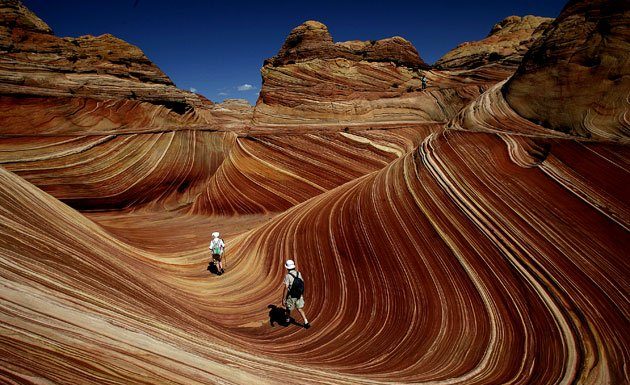 The Wave – A Sandstone Rock