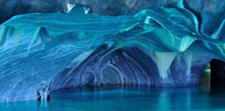 Marble Caves, Patagonia, Chile