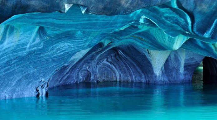 Marble Caves, Patagonia, Chile