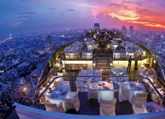 Hotels with rooftop Restaurants