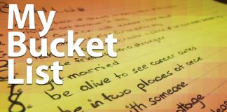 Bucket List before you Die -Top 40