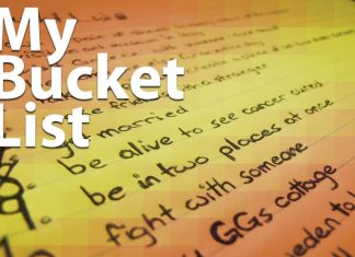 Bucket List before you Die -Top 40