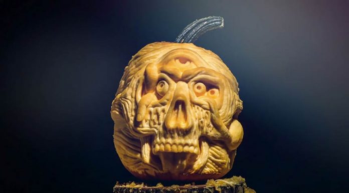 Creepy Pumpkin Carving Timelapse by Chris Soria