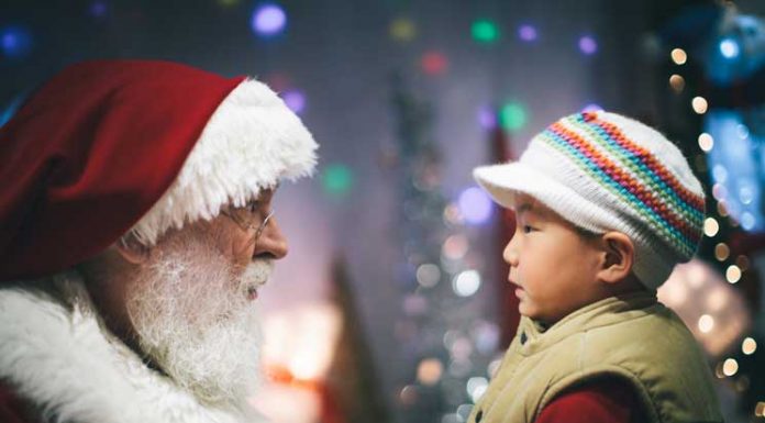 Meeting Santa by Jin Cho