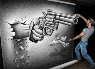 Ben Heine – Incredible 3D pencil drawings that allow the artist to step INSIDE the picture