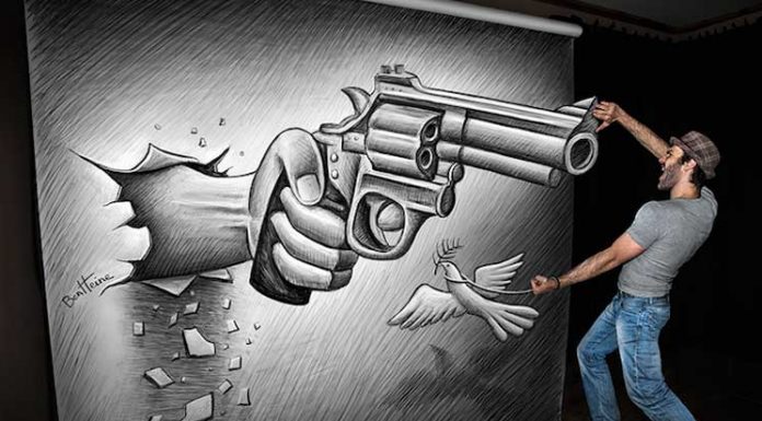 Ben Heine – Incredible 3D pencil drawings that allow the artist to step INSIDE the picture