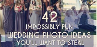 42 Impossibly Fun Wedding Photo Ideas You’ll Want To Steal