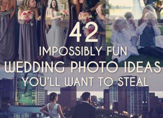42 Impossibly Fun Wedding Photo Ideas You’ll Want To Steal