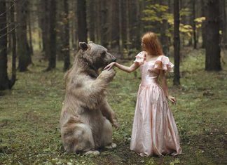 Russian Photographer Takes Stunning Portraits With REAL Animals