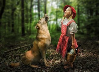 John Wilhelm Makes Crazy Photo Manipulations With His Three Daughters