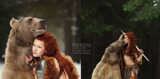 Russian Photographer Captures Fairy-Story Scenes With REAL Animals