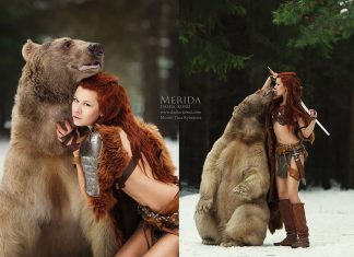 Russian Photographer Captures Fairy-Story Scenes With REAL Animals
