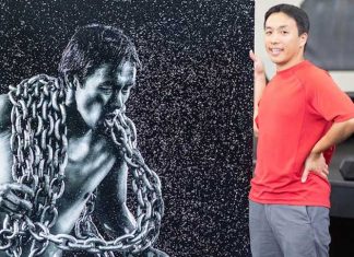 Photographer transforms ordinary people in epic athletes using perfect lighting and a rain machine