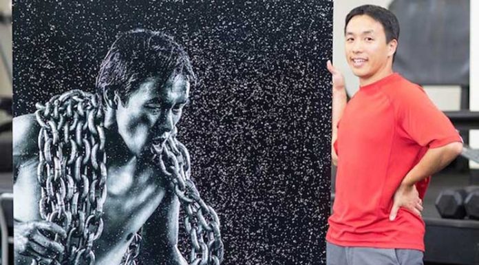 Photographer transforms ordinary people in epic athletes using perfect lighting and a rain machine