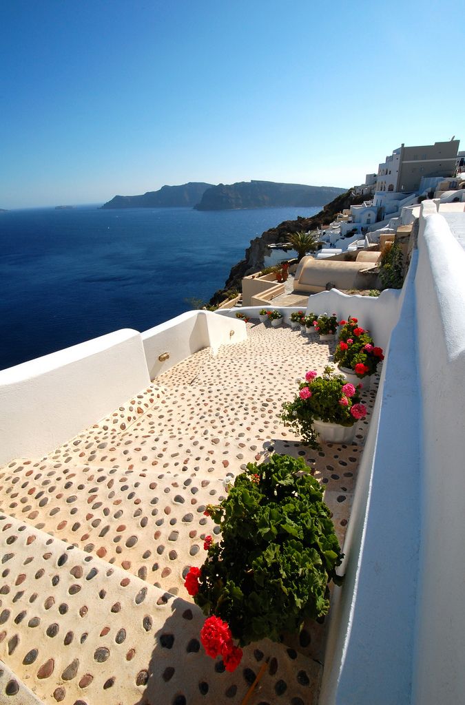 santorini steps