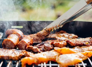 This Flock Of Sheep Is Very Real, Even Though It Looks Like A Hallucination. Food Chicken