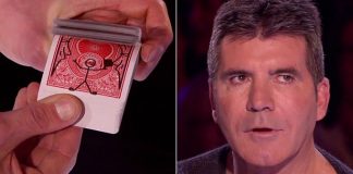 We’ve no idea how he does it, but 31-year-old Jamie Raven has everyone mesmerised with his clever conjuring act.