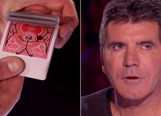 We’ve no idea how he does it, but 31-year-old Jamie Raven has everyone mesmerised with his clever conjuring act.