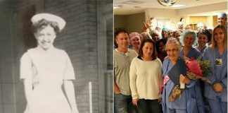 America’s Oldest Working Nurse Gets A Heart-Warming Surprise On Her 90th Birthday