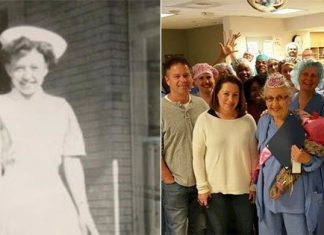 America’s Oldest Working Nurse Gets A Heart-Warming Surprise On Her 90th Birthday