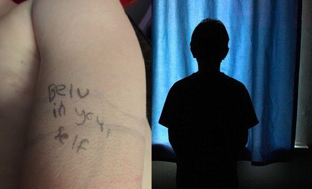 People Are Getting Emotional Over This “Tattoo” A Father Found On His Dyslexic 9-Year-Old Son’s Arm