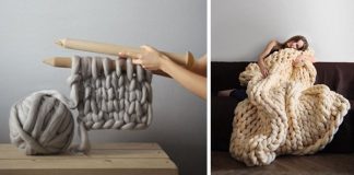 These Super Chunky Hand-Knitted Blankets Will Make You Want To Take A Nap Right Now