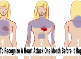 How To Recognize a Heart Attack One Month Before It Happens!