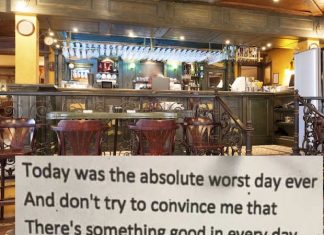 A poem anonymously posted in a London bar is driving everyone crazy with its awesome twist ending.