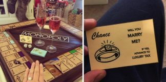 Guy Proposes Using Custom-Made Monopoly Board With Secret Compartment For Ring