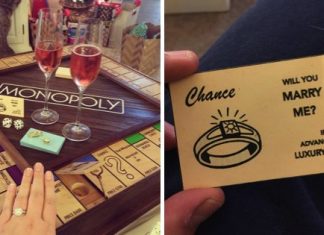 Guy Proposes Using Custom-Made Monopoly Board With Secret Compartment For Ring