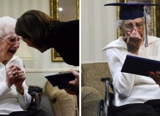 97-Year-Old Cries Tears Of Joy After Finally Getting Her High School Diploma