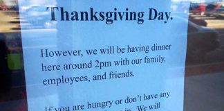 Why a pizza shop in Ohio is throwing a free Thanksgiving dinner for the homeless.
