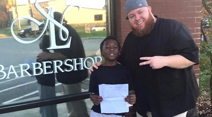 North Carolina Barber Makes Incredible Promise To 9-Year-Old