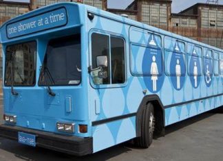 San Francisco’s Homeless Get Showers-On-Wheels With Transformed Old Buses