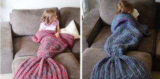 Unleash Your Inner Mermaid With This Cozy Fish Tail Blanket