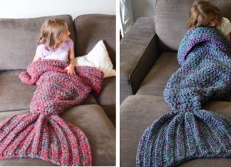 Unleash Your Inner Mermaid With This Cozy Fish Tail Blanket