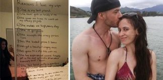 Sweet Husband Writes Loving Mirror Note For Wife Battling Depression