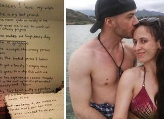 Sweet Husband Writes Loving Mirror Note For Wife Battling Depression