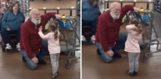 Little Girl Mistakes Man For Santa Claus But He Plays Along Brilliantly