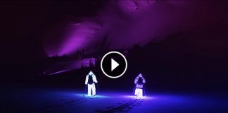 2 Skiers Put On LED Suits And Reveals Something I NEVER Seen Before