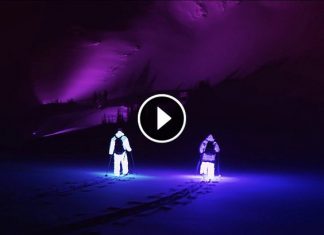 2 Skiers Put On LED Suits And Reveals Something I NEVER Seen Before