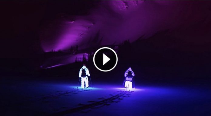 2 Skiers Put On LED Suits And Reveals Something I NEVER Seen Before
